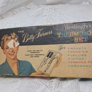 Westinghouse Furness Thermometer Set Candy Jelly Roast Deep Fry‎ Vintage